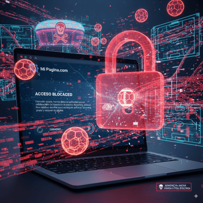 acceso bloqueado futbol cloudflare