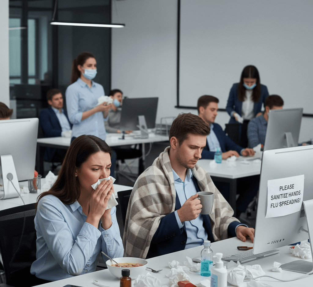 nueva-variante-gripe-españa-empresas